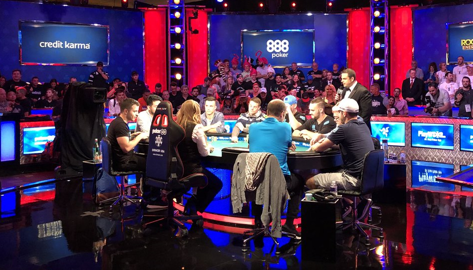 WSOP Main Event Final Table Day 1