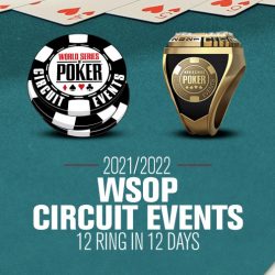 Wsop Circuit 2022 Schedule Wsop Announces Live Circuit Schedule For 2021-2022