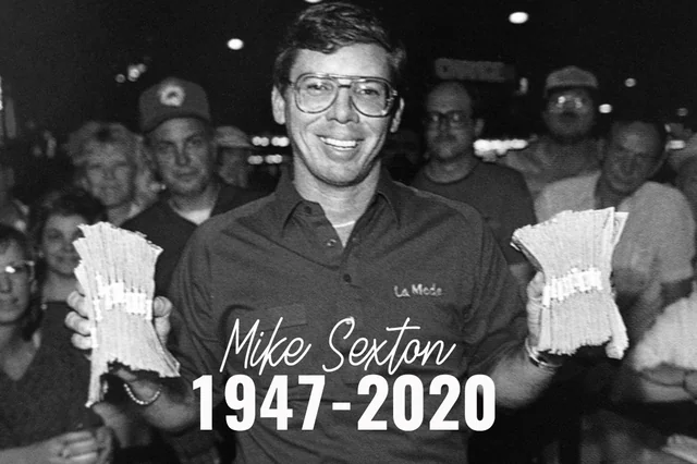 Mike Sexton picture with years of life